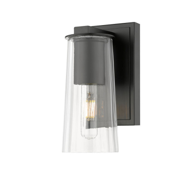 Z-Lite Titus 1-Light Wall Sconce - 120V - Matte Black