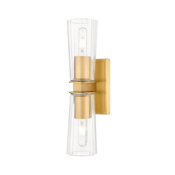 Z-Lite Titus 2-Light Wall Sconce - 120V - Modern Gold