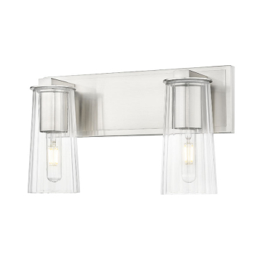 Z-Lite Titus 2-Light Vanity - 120V - Brushed Nickel