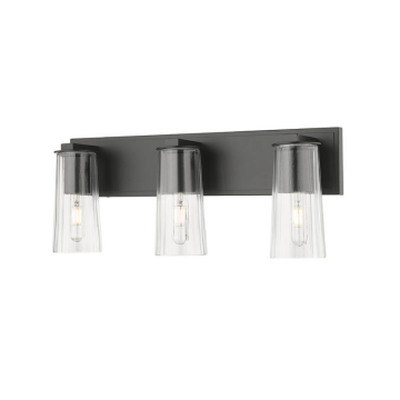 Z-Lite Titus 3-Light Vanity - 120V - Matte Black