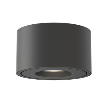 Maxim Lighting Fulcrum LED Flush Mount w/ Gimbal - 1,100 Lumens - 12W - 3000K - 120-277V - Black