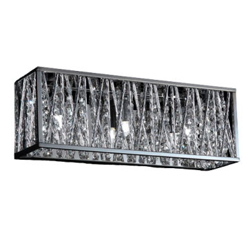 Z-Lite Terra 3-Light Vanity - 120V - Chrome