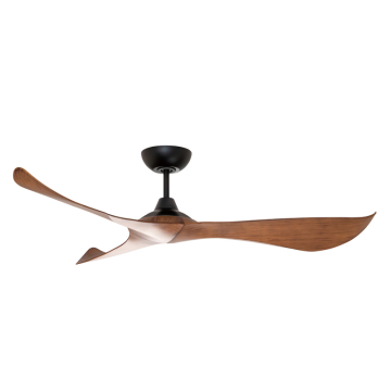 Maxim Lighting Keanu 56" Indoor/Outdoor Fan - 120V - Black / Walnut