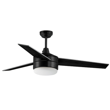 Maxim Lighting Trio 52" 2-Light Ceiling Fan - 120V - Black