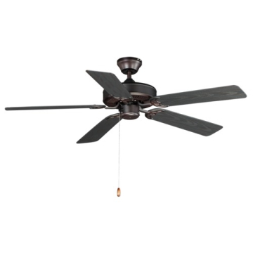 Maxim Lighting Basic-Max 52" Outdoor Ceiling Fan - 120V - Oil Rubbed Bronze