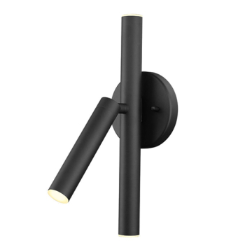 Z-Lite Forest 3-Light LED Wall Sconce - 3000K - 120V - Matte Black