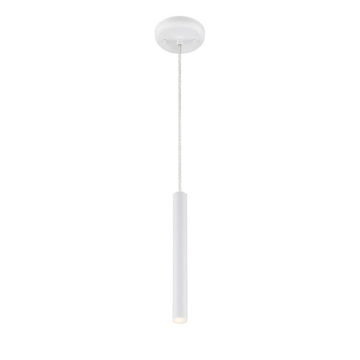 Z-Lite Forest 12" 1-Light LED Pendant - 3000K - 120V - Matte White