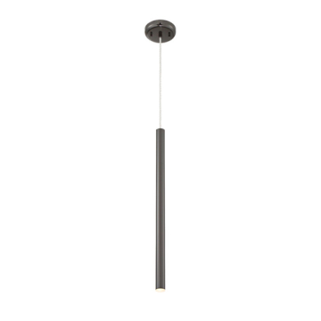 Z-Lite Forest 24" 1-Light LED Pendant - 3000K - 120V - Pearl Black