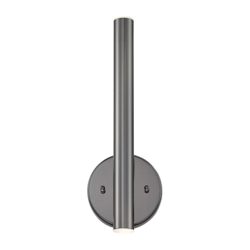 Z-Lite Forest 2-Light LED Wall Sconce - 3000K - 120V - Pearl Black