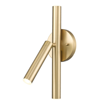 Z-Lite Forest 3-Light Wall Sconce - 903 Lumens - 120V - Modern Gold