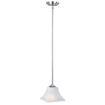 Maxim Lighting Aurora 1-Light Mini Pendant - 120V - Satin Nickel