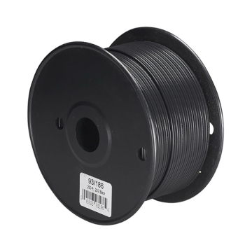 SATCO|NUVO Lamp And Lighting Bulk Wire - 20/2 SPT-1 105C - 250FT Reel - Black
