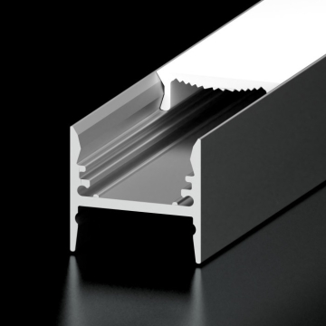 DiodeLED A1 48" Mounting Channel Bundle - Architectural Frosted Lens - Aluminum