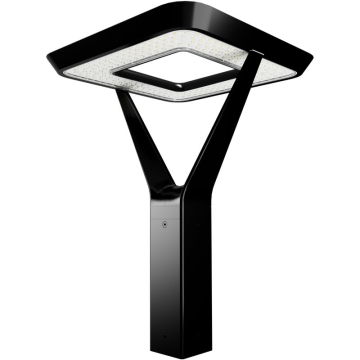 RAB AL5 Square LED Area Light - 17,328 Max Lumens - 30 | 60 | 120W - CCT Selectable - Type V Wide - Black - 120-277V