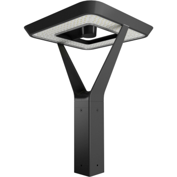RAB AL5 Square LED Area Light - 15,831 Max Lumens - 30 | 60 | 120W - 3000K - Type V Concentrated - Bronze - 120-277V - 7-Pin Receptacle 