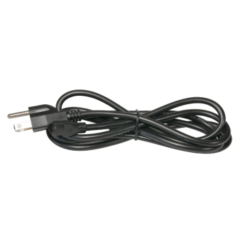 American Lighting 72" Power Cord - 3-Prong Grounded Plug - Black