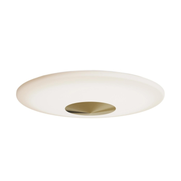 AFX Alpine 21" LED Flush Mount - 2,000 Lumens - 36W - CCT Selectable - 120-277V - Light Antique Brass