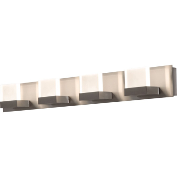 AFX Arlo 4-Light LED Vanity Light - 3500K - 120-277V - Satin Nickel
