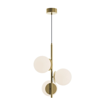 AFX Arren 17" LED Pendant - 2,900 Lumens - 27W - CCT Selectable - 120-277V - Light Antique Brass