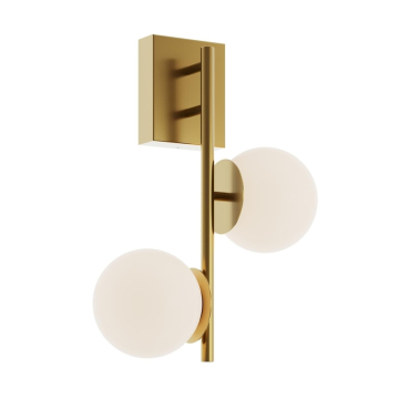 AFX Arren 18" LED Wall Sconce - 2,100 Lumens - 27W - CCT Selectable - 120-277V - Light Antique Brass