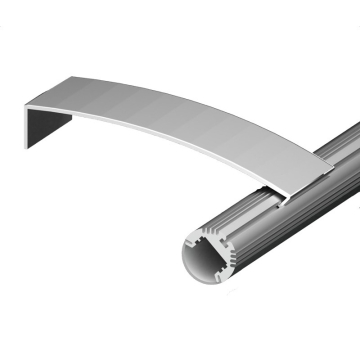 DiodeLED Art Rod 79" Mounting Channel Bundle - Classic Frosted Lens - Aluminum