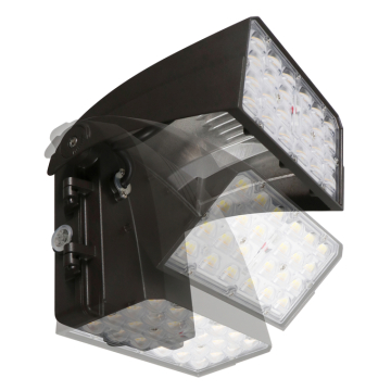 Sylvania LEDVANCE Dual Selectable Slim LED Adjustable Wall Pack - 10 | 20 | 30W - CCT Selectable - Photocell - 120-347V