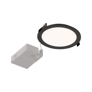Sylvania LEDVANCE 6" Performance Class Slim Microdisk LED Downlight - CCT Selectable - 800 Lumens - 120V - Black