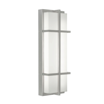 AFX August 20" LED Outdoor Wall Sconce - Photocell - 32W - CCT Selectable - 120-277V - Painted Nickel