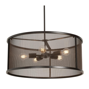 AFX Austin 24" 5-Light Pendant - 120V - Bronze