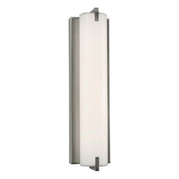 AFX Axel 16" LED Wall Sconce - CCT Selectable - 120-277V - Satin Nickel