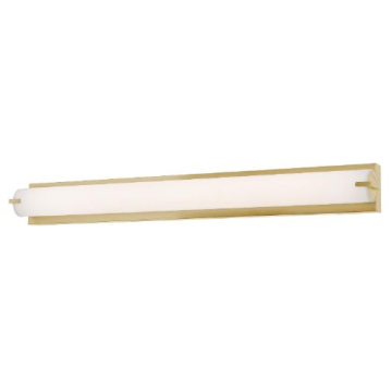 AFX Axel 36" LED Vanity Light - CCT Selectable - 120-277V - Satin Brass
