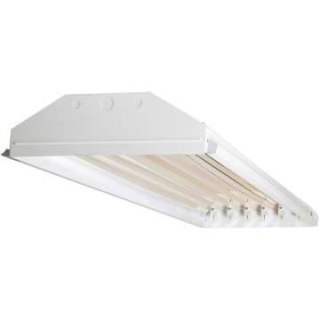 TechBrite 6 Lamp T8 LED Ready High Bay - Single End Wired - No Lamps