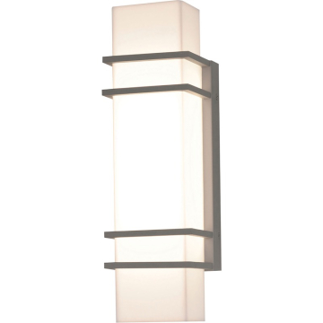 AFX Blaine 16" LED Outdoor Wall Sconce - 3000K - 120-277V - Textured Grey