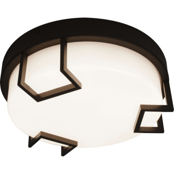 AFX Beaumont 12" LED Outdoor Flush Mount - CCT Selectable - 120-277V - Textured Bronze