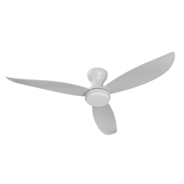 AFX Banks 52" 3-Blade Fan with Remote - 1,400 Lumens - 20W - CCT Selectable - 120V - White