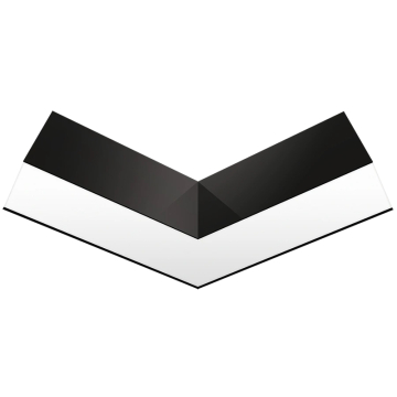 RAB BOA V Connector for Pendant Down Light - Black