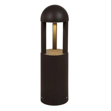 Westgate BOL 16" Square LED Bollard Open Design - 2,500 Max Lumens - 10 | 18 | 25W - CCT Selectable - 120-277V - Bronze