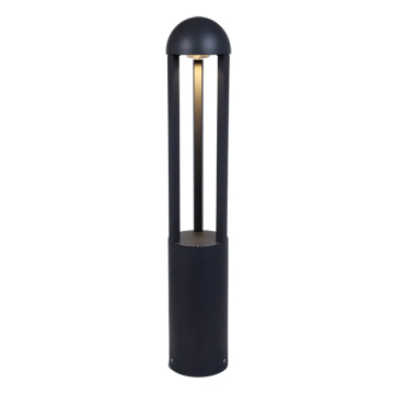 Westgate BOL 41" Square LED Bollard Open Design - 2,500 Max Lumens - 10 | 18 | 25W - CCT Selectable - 120-277V - Black