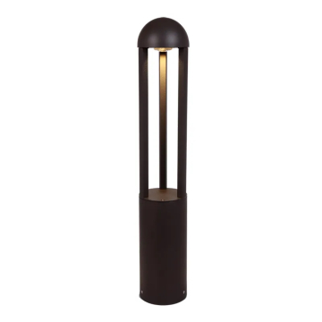 Westgate BOL 41" Square LED Bollard Open Design - 2,500 Max Lumens - 10 | 18 | 25W - CCT Selectable - 120-277V - Bronze