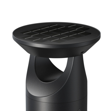 Westgate BOL G4 LED Solar Bollard Head - 3W - 4000K - 390 Lumens - Black
