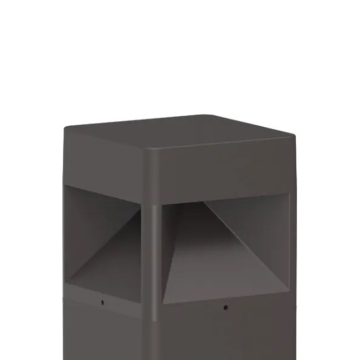 Westgate BOL G8 100 LED 4-Zone Quadrant Bollard Head - 2,000 Max Lumens - 10 | 18 | 25W - CCT Selectable - 120-277V - Bronze / Chrome
