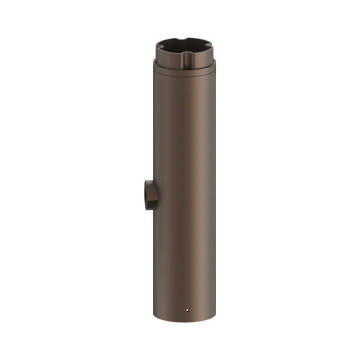 Westgate Bollard Pole System Single Lamp Holder Section 12" With 1/2" Hub