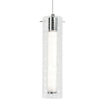 AFX Bari 4" LED Pendant - 1,200 Lumens - 15W - CCT Selectable - 120-277V - Polished Chrome