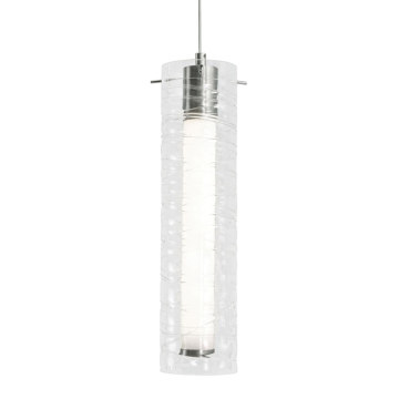 AFX Bari 4" LED Pendant - 1,200 Lumens - 15W - CCT Selectable - 120-277V - Satin Nickel