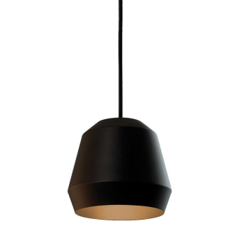 AFX Bronx 10" Medium Base Pendant - 60W - 120V - Black/Gold