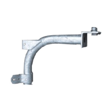 RAB Curved Bracket For Trunnion Fixtures - Wood Pole Mount