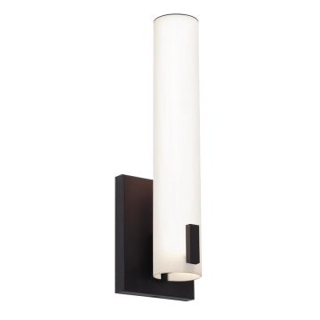 AFX Bowen 14" LED Wall Sconce - 1,200 Lumens - 16W - CCT Selectable - 120-277V - Black
