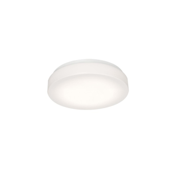 AFX Cirrus 14" LED Flush Mount - Battery Backup - 27W - CCT Selectable - 120-277V - White