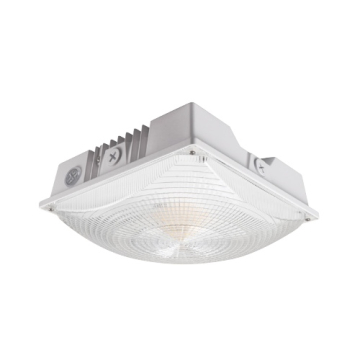 Sylvania LEDVANCE Dual Selectable LED Canopy Light - Canopy Distribution - CCT Selectable - 120-277V - White