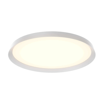 DALS Aurora 21" Dual-Light LED Flush Mount - 2,880 Lumens - 50W - CCT Selectable - 120V - White